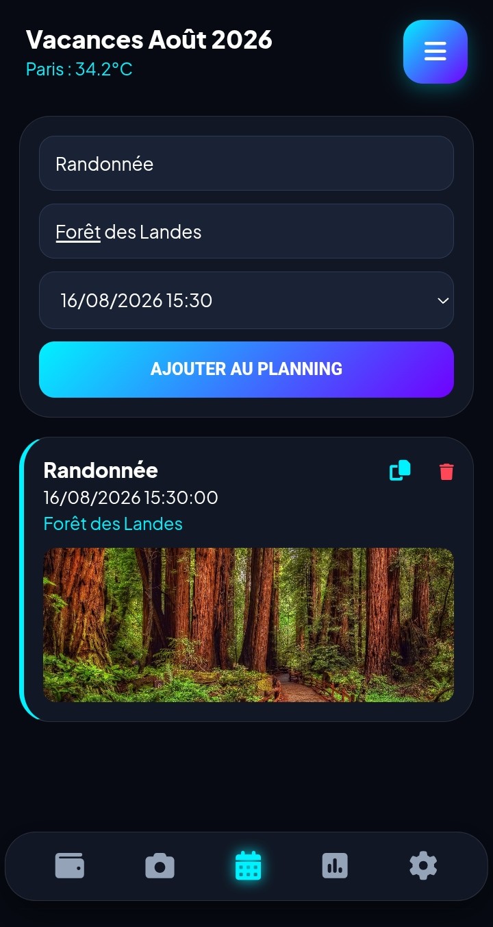 Planning partagé